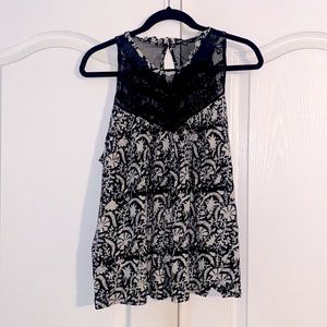 Lucky Brand, XL, sleeveless swing top.